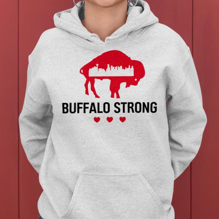 Buffalo Strong Pray For Buffalo Buffalo Strong Women Hoodie