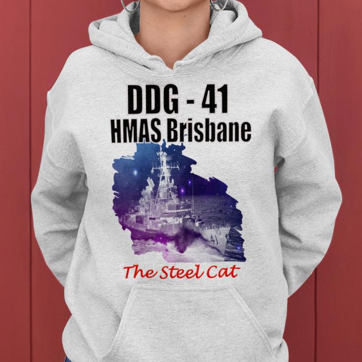 Ddg - 41 Hmas Brisbane Women Hoodie