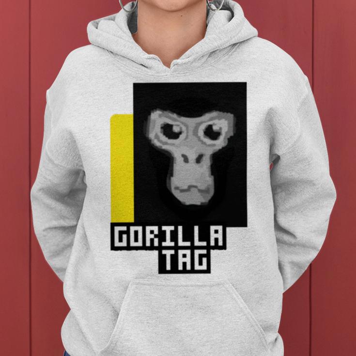 Gorilla Tag Pfp Maker Gorilla Tag Yellow Women Hoodie