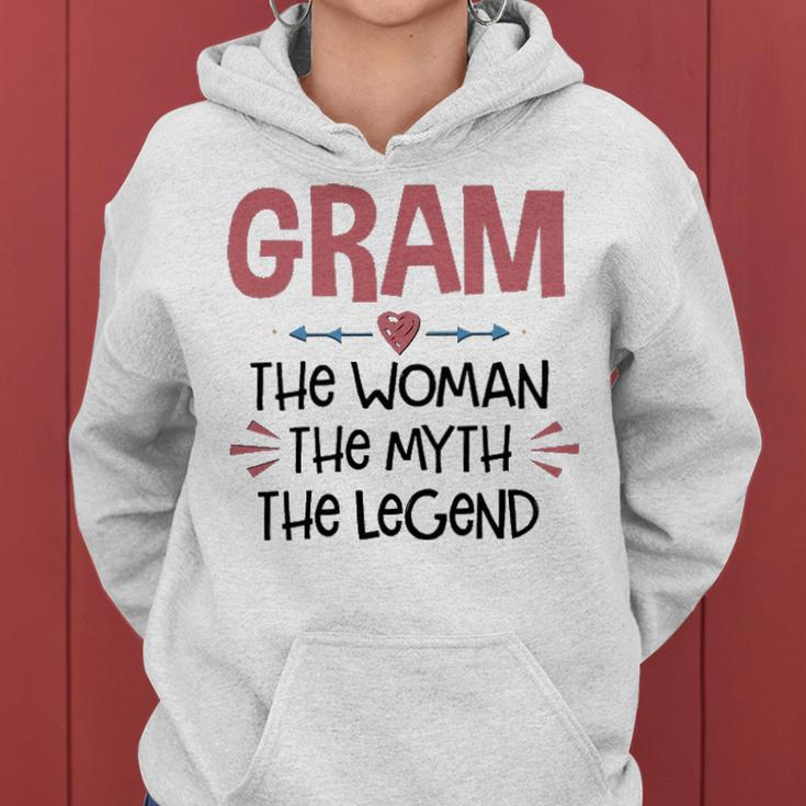 Gram Grandma Gift Gram The Woman The Myth The Legend Women Hoodie