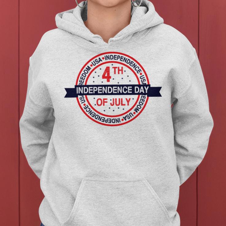 Happy 4Th Of July Usa Freedom Women Hoodie