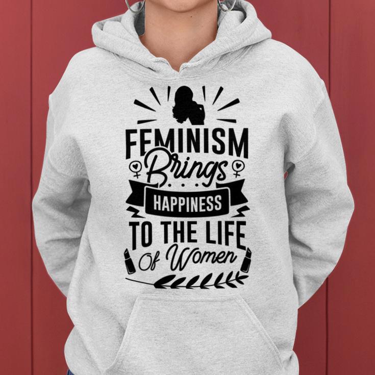 Happy Feminist Women Hoodie