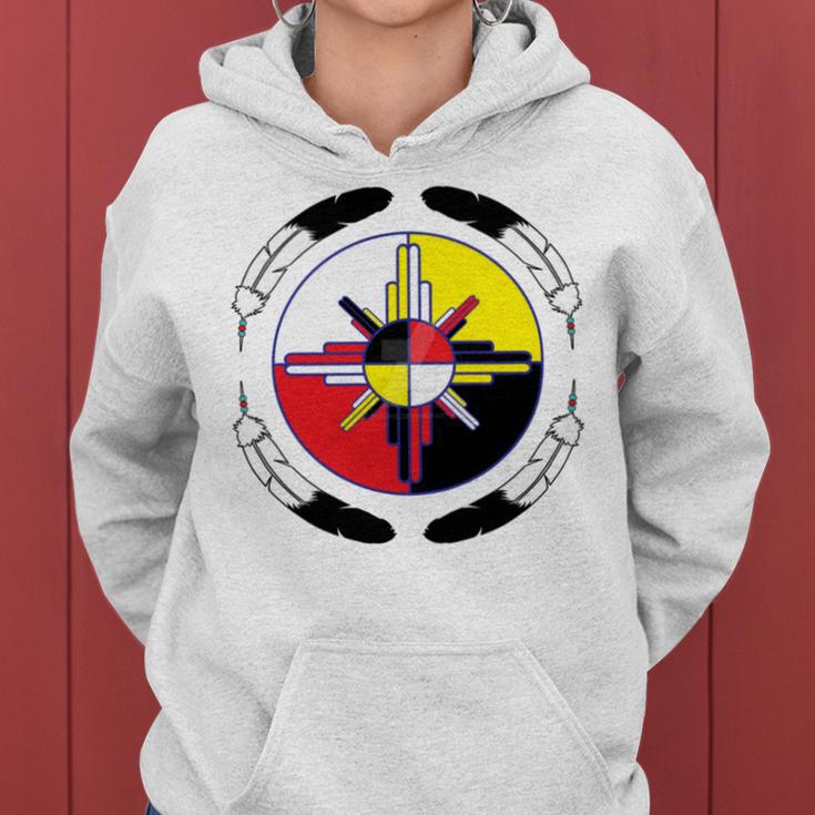 Huchnon Native American Tribe V4 Women Hoodie