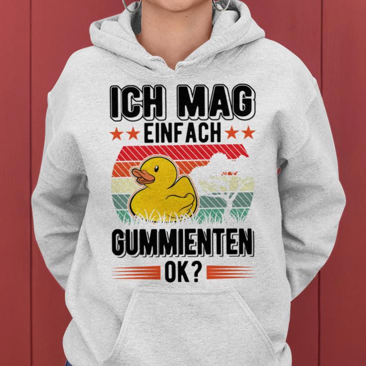 Ich Mag Einfach Gummienten Badeente Women Hoodie