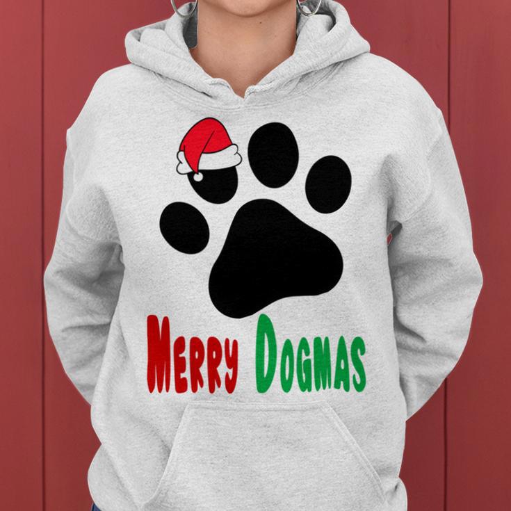 Merry Dogmas Women Hoodie