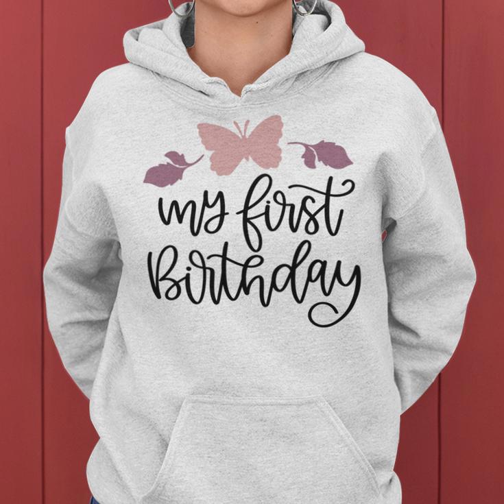 My First Birthday Women Hoodie