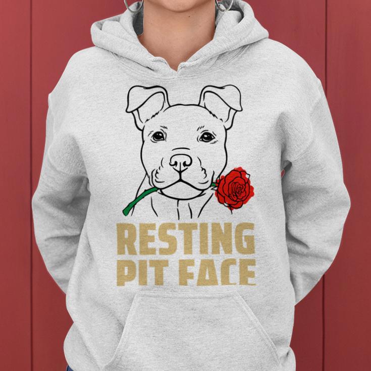 Pitbull Love I Love My Cute Pitbull 785 Shirt Women Hoodie