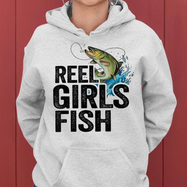 Reel Girl Fish Women Hoodie