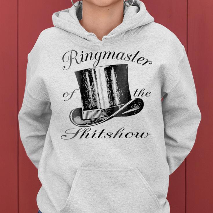 Ringmaster Of The Shitshow Women Hoodie