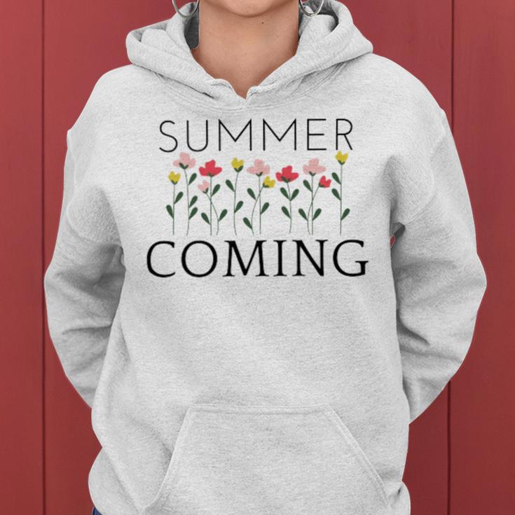 Summer Coming Women Hoodie