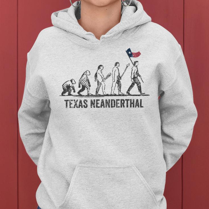 Texas Neanderthal Thinking Women Hoodie