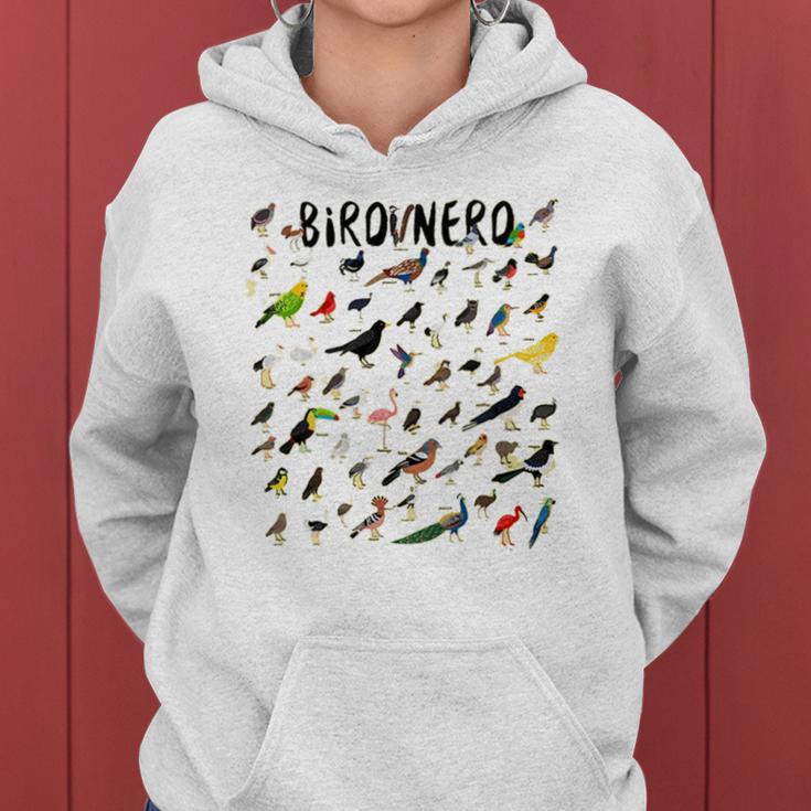 Twitcher Funny - Bird Nerd Long 197 Shirt Women Hoodie