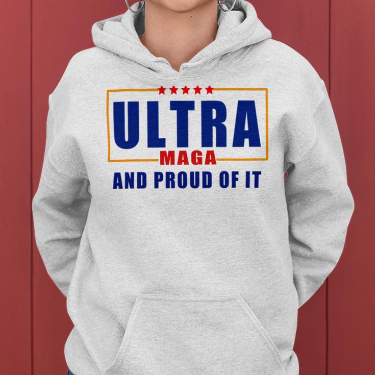 Ultra Maga And Proud Of It V11 Women Hoodie