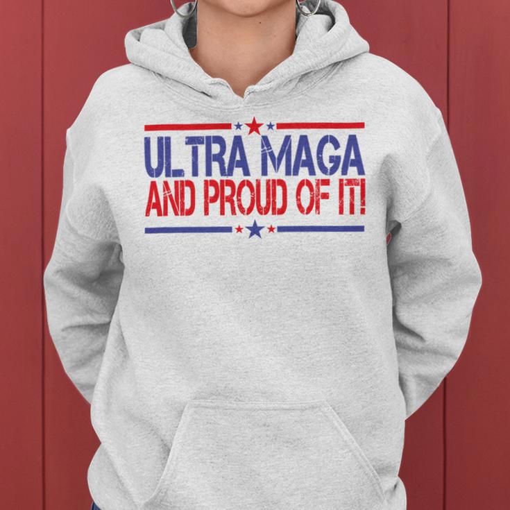 Ultra Maga And Proud Of It V14 Women Hoodie