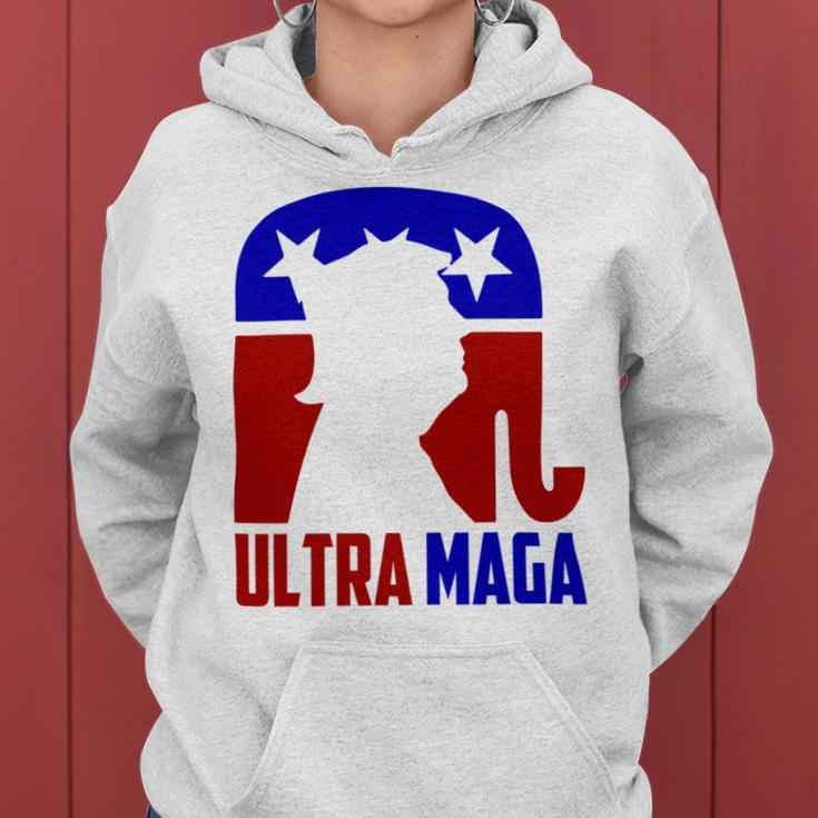 Ultra Maga And Proud Of It V2 Women Hoodie