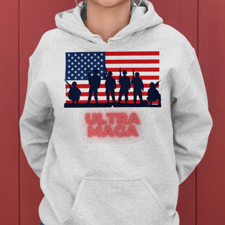 Ultra Maga And Proud Of It V21 Women Hoodie