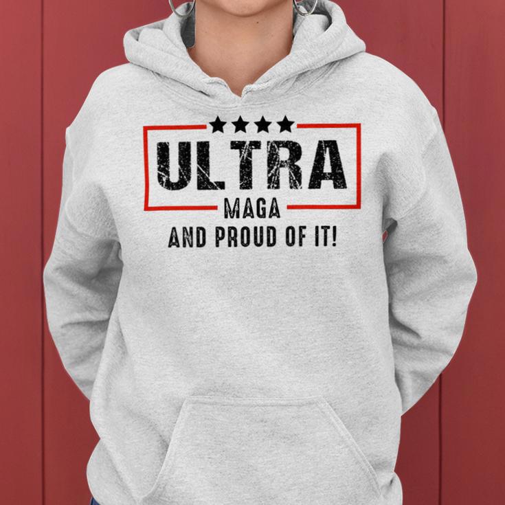 Vintage Ultra Maga And Proud Of It Women Hoodie