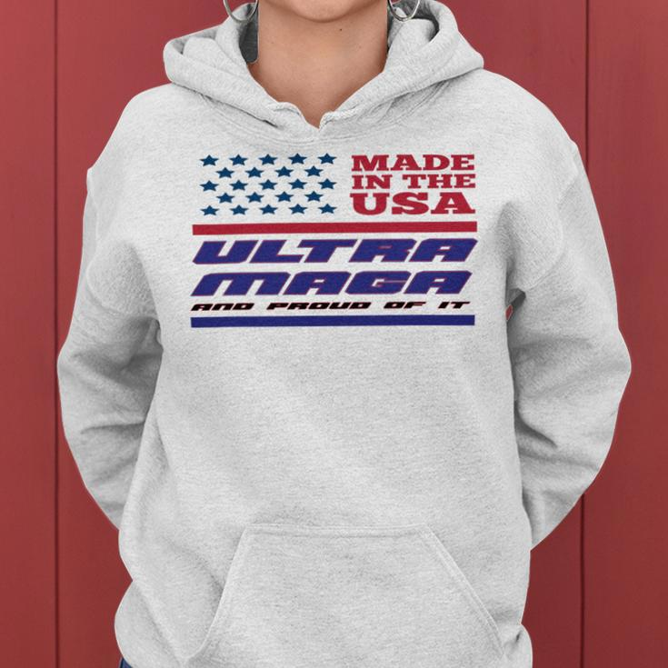 Vintageultra Maga And Proud Of It Made In Usa Women Hoodie