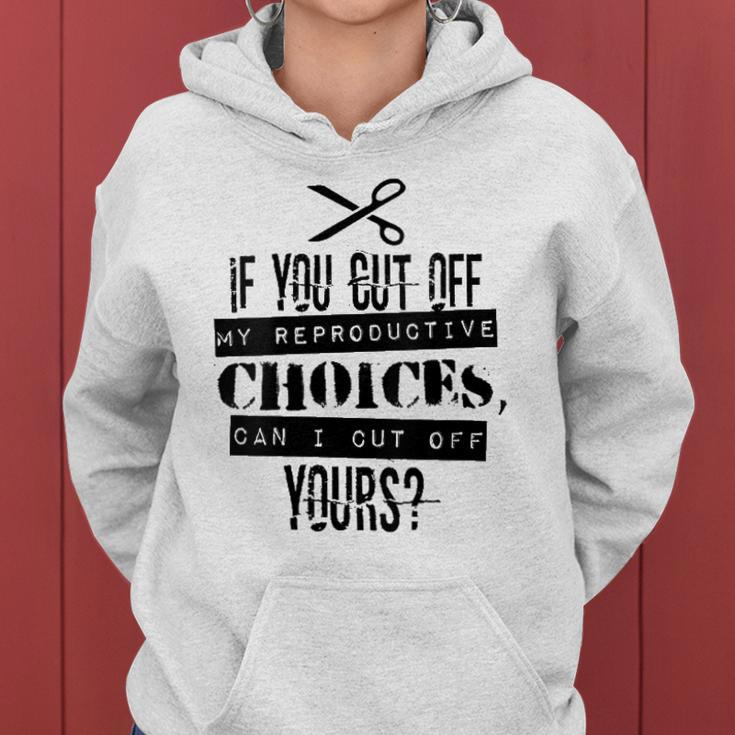 Womens Pro Choice Cut Protest Women Hoodie