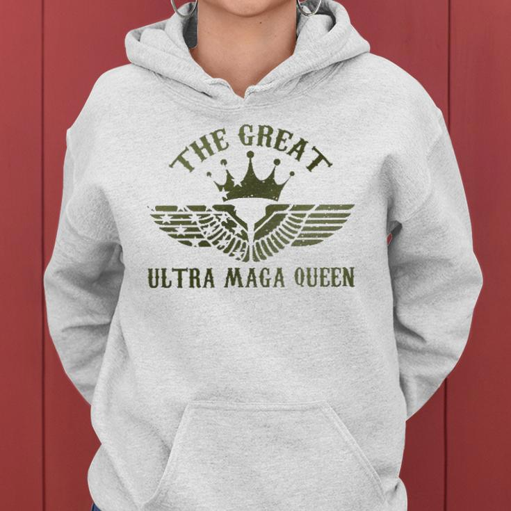 Womens The Great Ultra Maga Queen Women Hoodie
