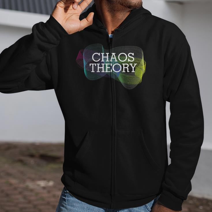 Chaos Theory Math Nerd Random Zip Up Hoodie