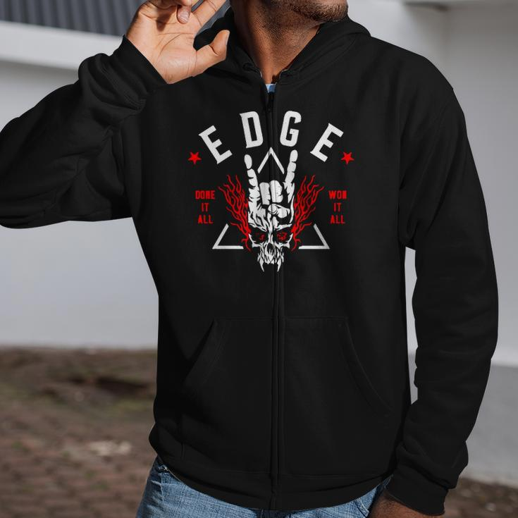 Edge Done It All Won It All Zip Up Hoodie