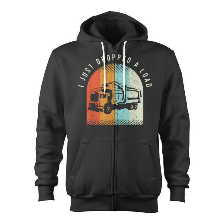 Mens Recycling Truck Driver Saying For A Driver Of Garbage Truck  V3 Zip Up Hoodie