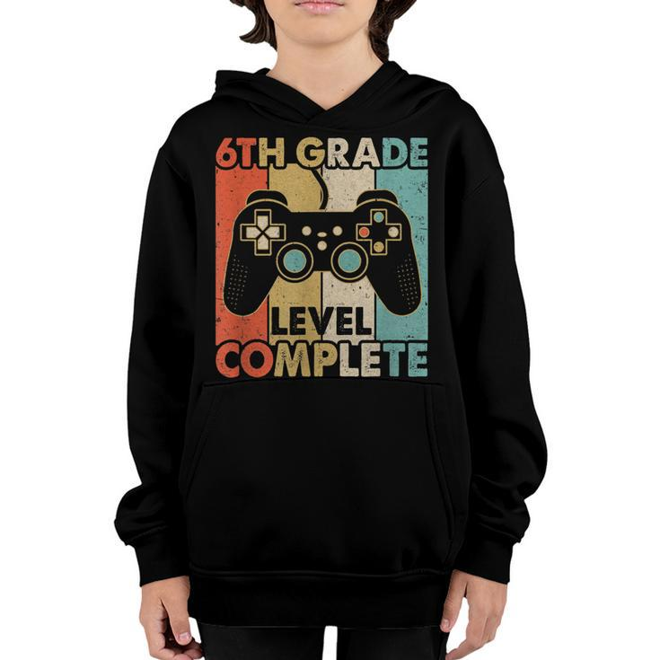 6Th Grade Graduation Level Complete Video Games Boy Kids  Youth Hoodie