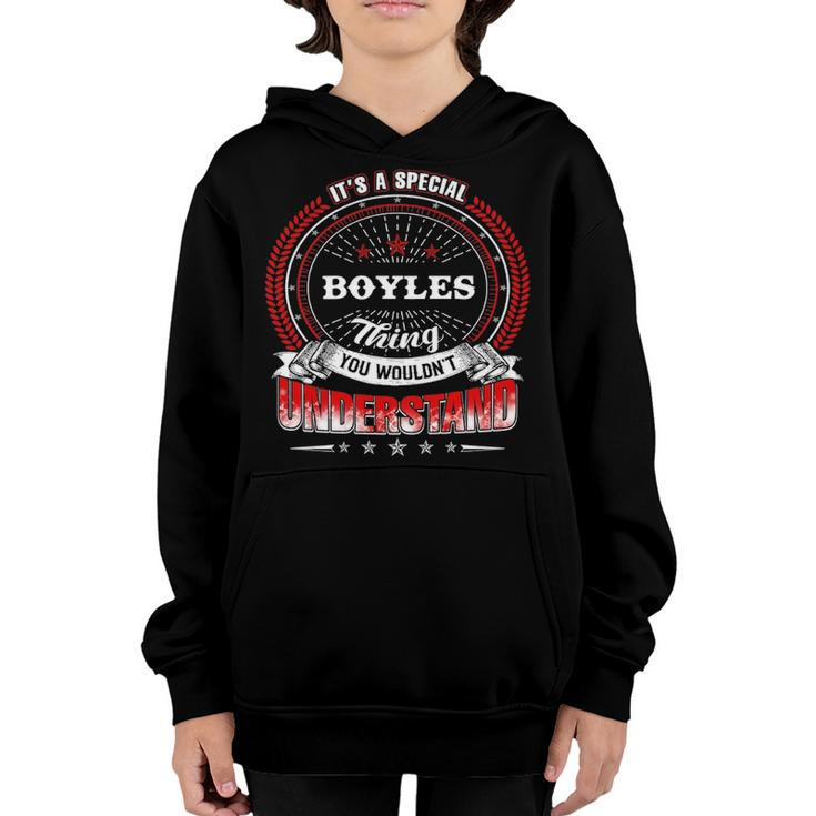 Boyles Shirt Family Crest Boyles T Shirt Boyles Clothing Boyles Tshirt Boyles Tshirt Gifts For The Boyles  Youth Hoodie