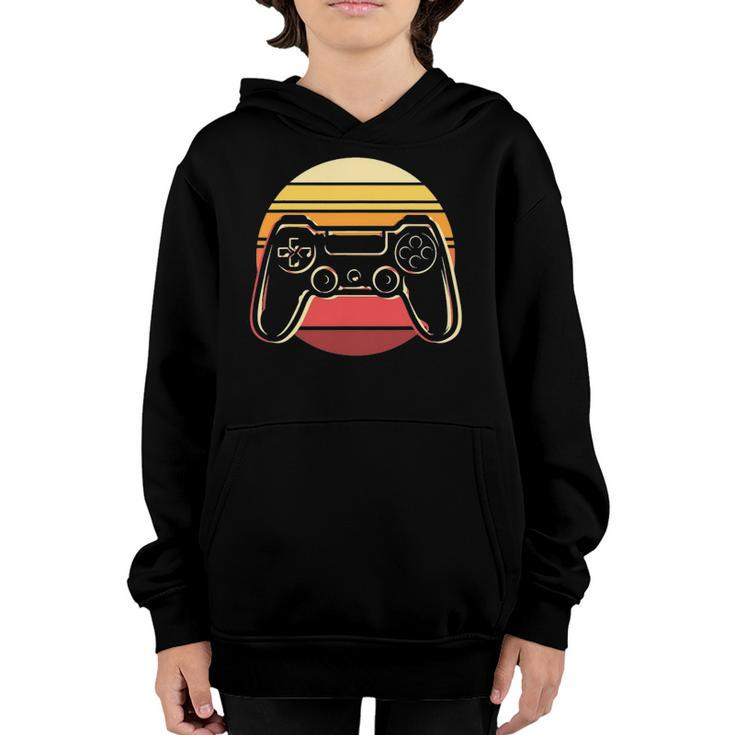 Colorful Controller Gaming Game Player Youth Hoodie
