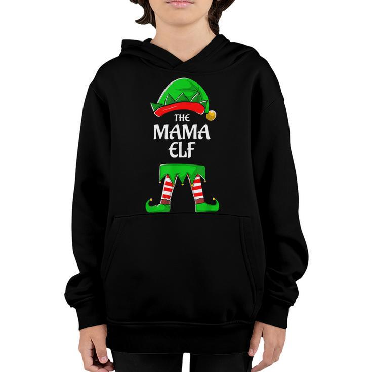 Mama Elf Matching Group Xmas Funny 510 Shirt Youth Hoodie