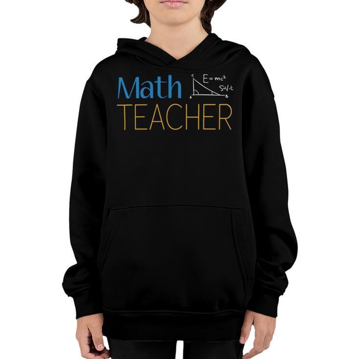 Math Teacher V2 Youth Hoodie