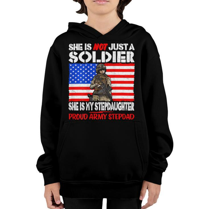 My Stepdaughter Is A Soldier Proud 682 Shirt Youth Hoodie
