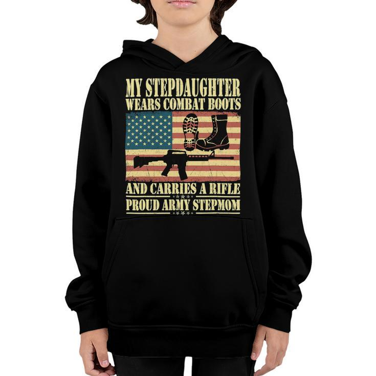 My Stepdaughter Wears Combat Boots 680 Shirt Youth Hoodie