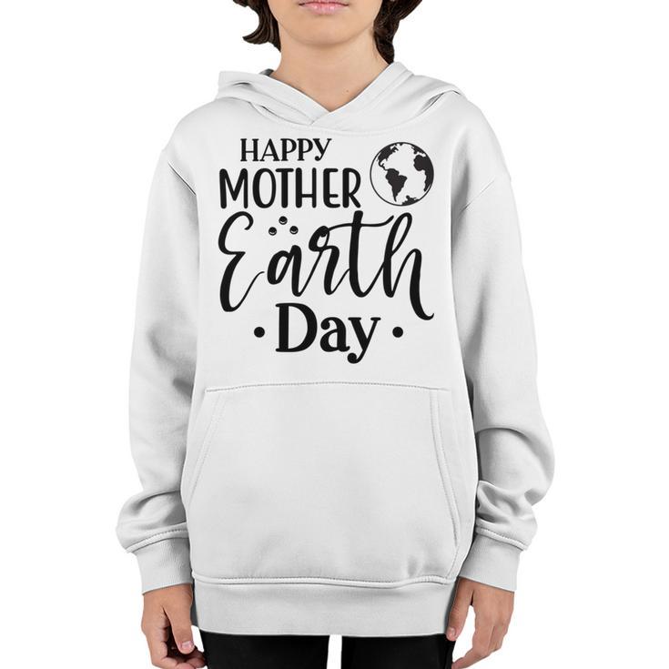 Happpy Mother Earth Day Youth Hoodie