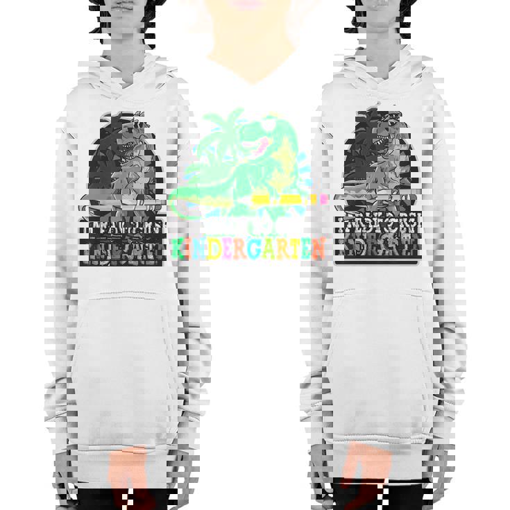 Kids Im Ready To Crush Kindergarten 1St Day Of Kindergarten Boy  Youth Hoodie