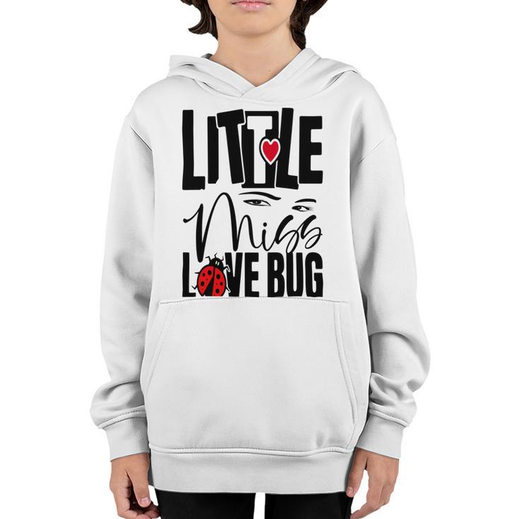 Little Miss Love Bug Youth Hoodie