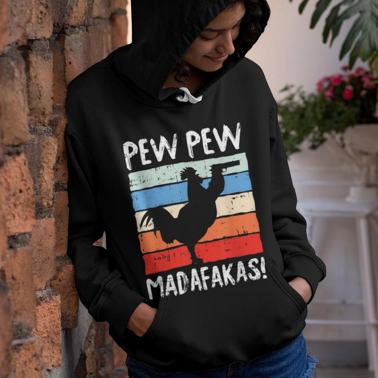 Chicken Chicken Chick Chick Madafakas Chicken Funny Rooster Cock Farmer Gift Youth Hoodie