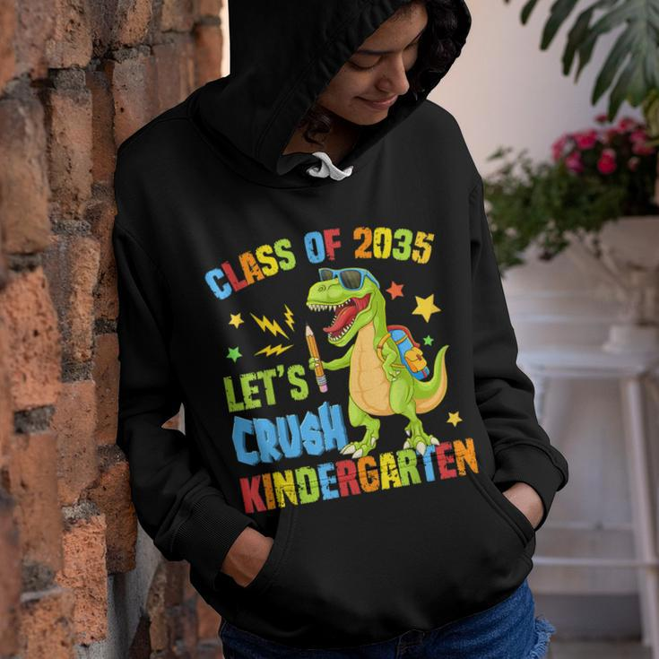 Class Of 2035 Lets Crush Kindergarten Back To School Boys Youth Hoodie