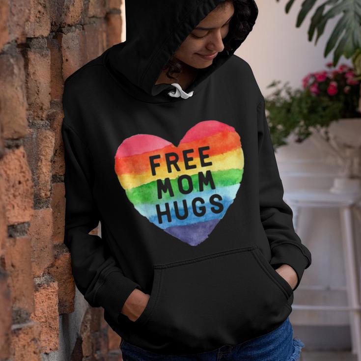 Free Mom Hugs Youth Hoodie