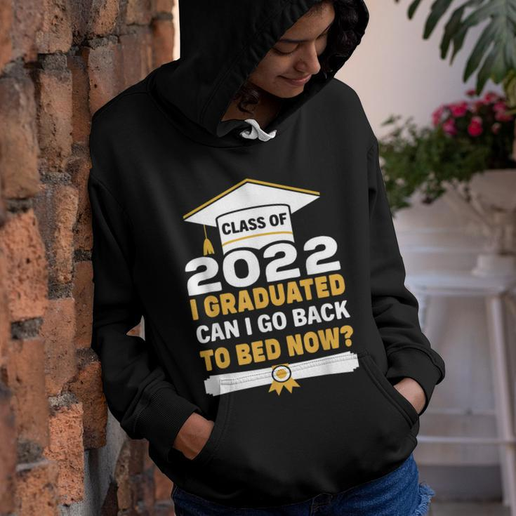 I Graduated Can I Go Back To Bed Now Graduation Boys Girls Youth Hoodie