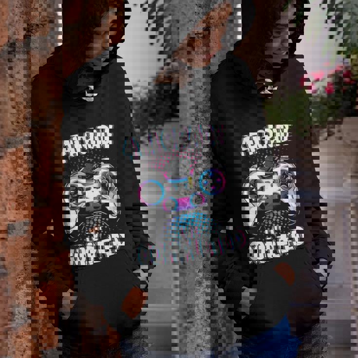 Kids 4Th Grade Graduate Gamer Fourth Grade Graduation Youth Hoodie