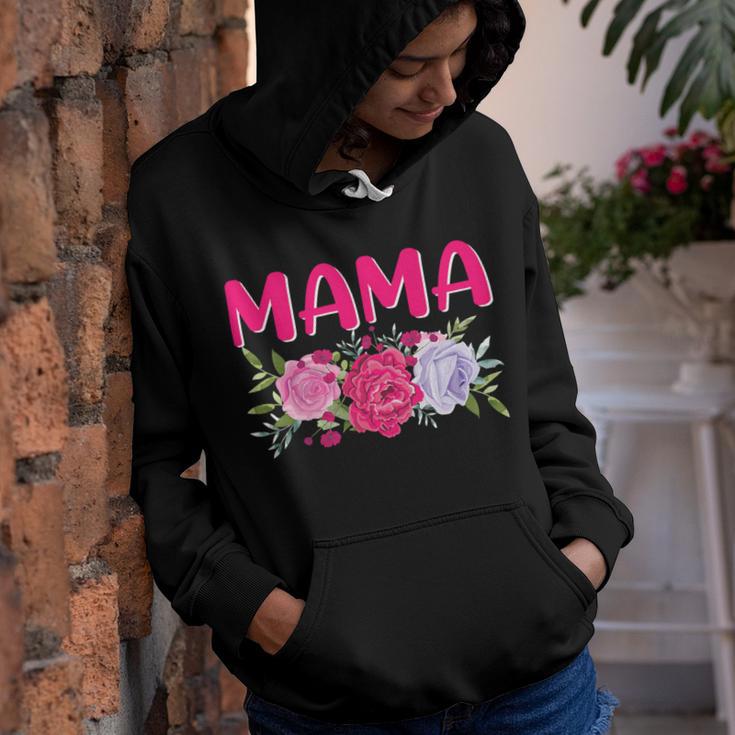 Mama Happy Mothers Day Flowers 509 Shirt Youth Hoodie