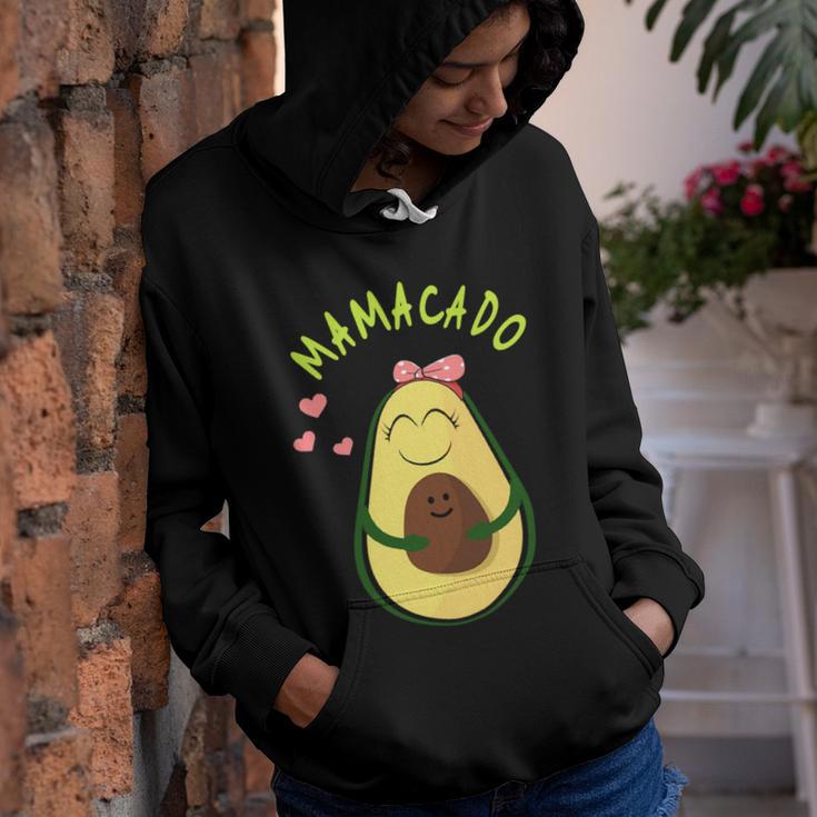 Mamacado Cute Avocado Pregnant Mom 502 Shirt Youth Hoodie