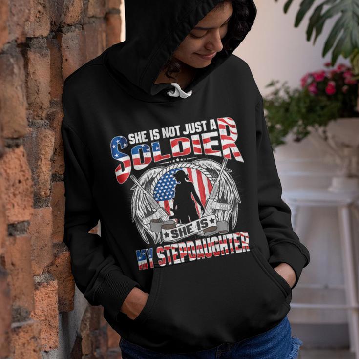 My Stepdaughter Is A Soldier Hero 683 Shirt Youth Hoodie