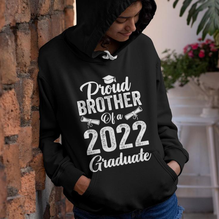 Proud Brother Of A 2022 Graduate Graduation Family Matching Youth Hoodie