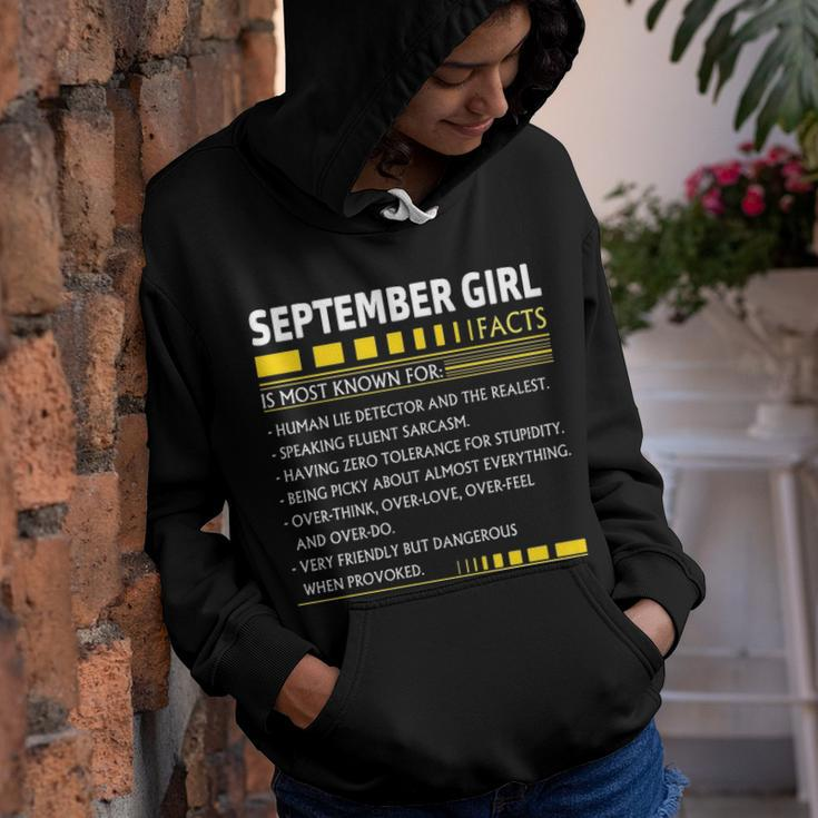 September Girl September Girl Facts Youth Hoodie