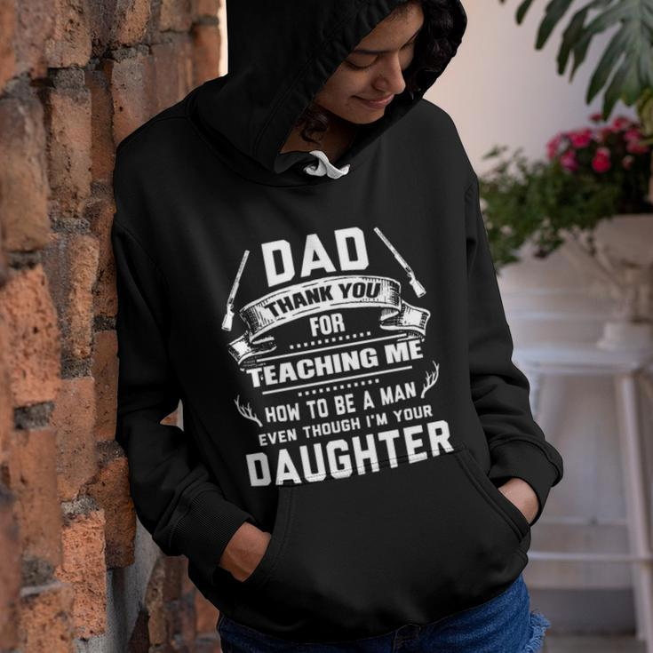 Thanks For Teaching Me How To Be A Man Your Daughter Gun Youth Hoodie