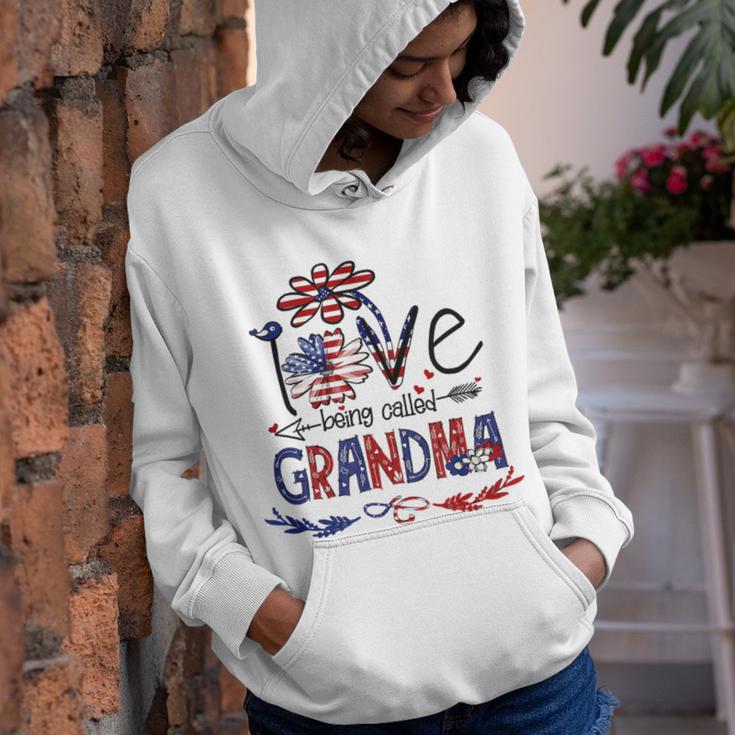 Being Called Grandma Sunflower Usa 685 Shirt Youth Hoodie