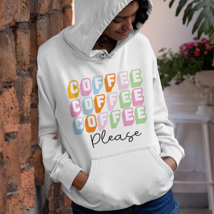 Coffee Please Coffee Lover Tee Gift For Coffee Lover Caffeine Addict Youth Hoodie